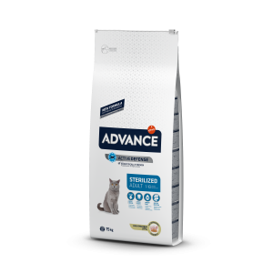Advance Cat Sterilized Curcan 15kg