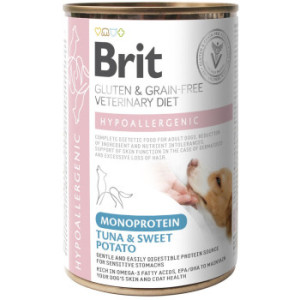 Brit conserva Grain Free VD Hypoallergenic Miel 400 gr