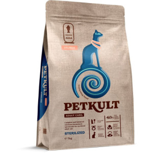 Petkult Adult Care Sterilised cu somon 7kg