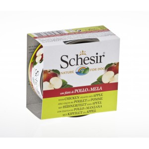 Schesir Fruit Pui cu Mere 150g