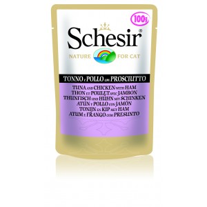 Schesir Plic ton, pui si sunca 85gr