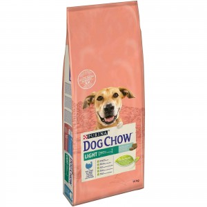 Dog Chow Light cu curcan 2,5kg
