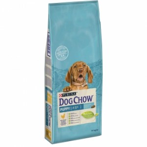 Dog Chow Puppy cu pui 14kg