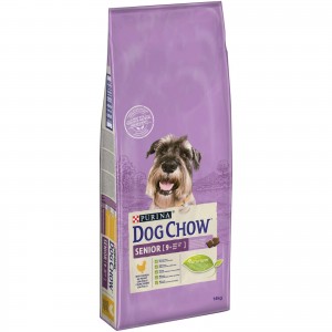 Dog Chow Senior cu pui 2,5kg