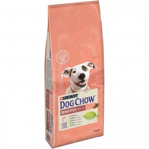 Dog Chow Sensitive cu somon 2,5kg